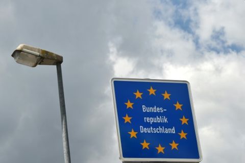 Grenze zwischen Deutschland und Österreich