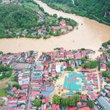 Taifun Yagi hat ganze Landstriche unter Wasser gesetzt