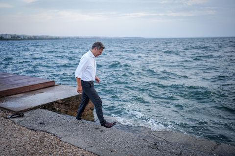 Robert Habeck am Meer