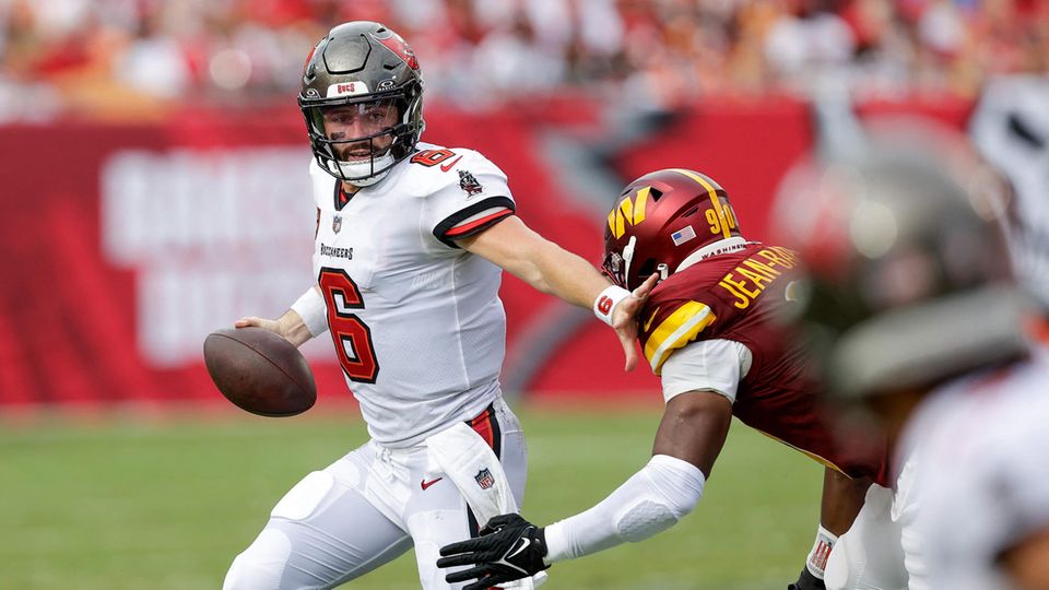 NFL: Tampa Bay Buccaneers gewinnen – Mayfield spielt nahe der Perfektion