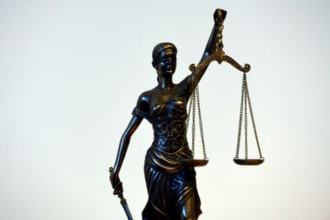 Figur von Justitia