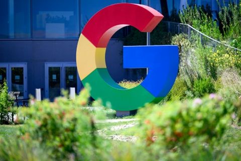 Google-Logo im kalifornischenMountain View