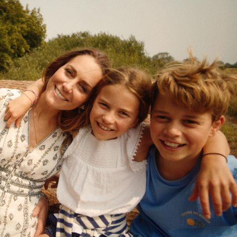 Prinzessin Kate und ihre Familie in einem Video
