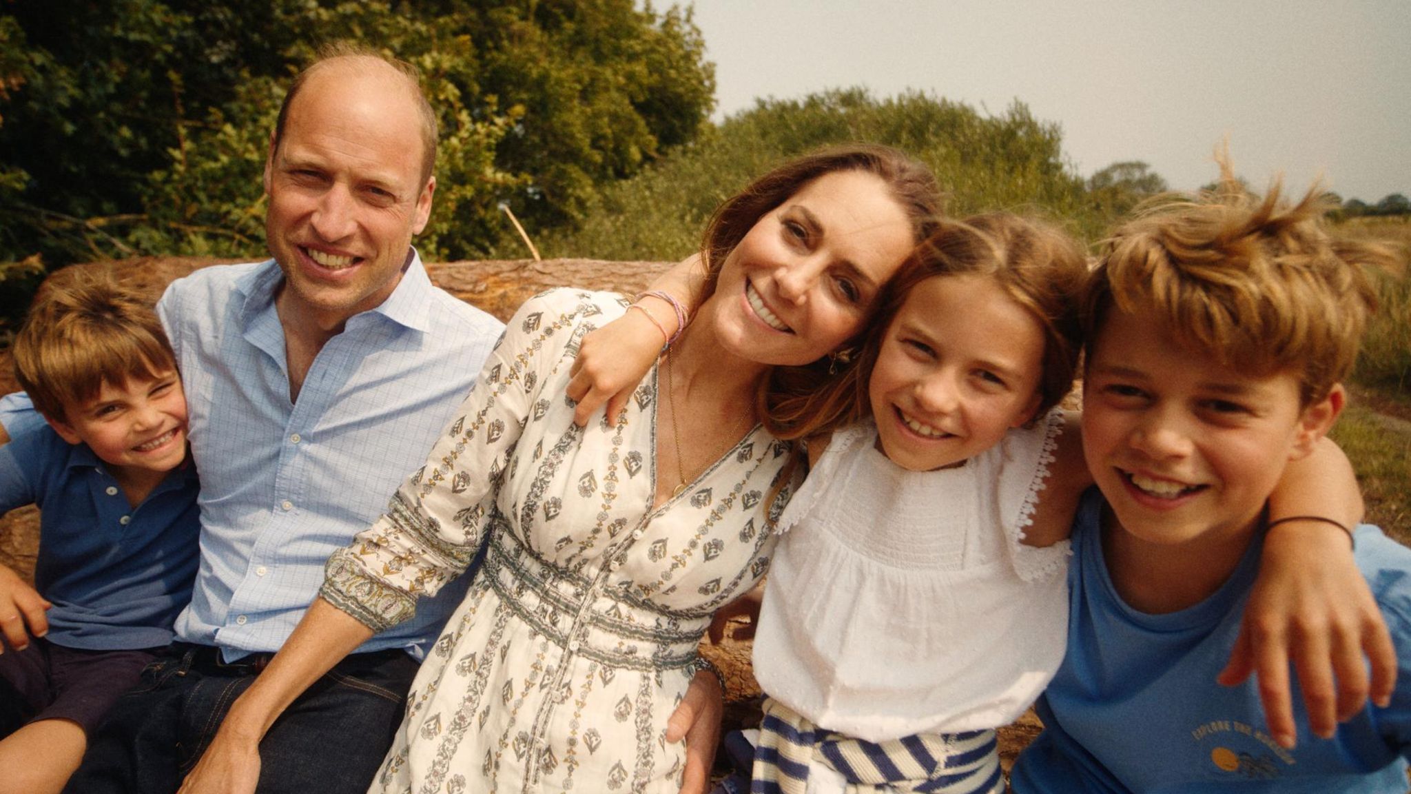 Prinzessin Kate und ihre Familie in einem Video
