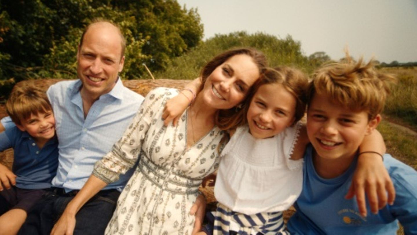 Prinz William, Prinzessin Kate und ihre Kinder