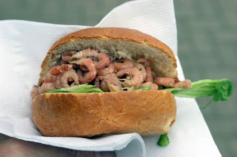 Krabbenbrötchen