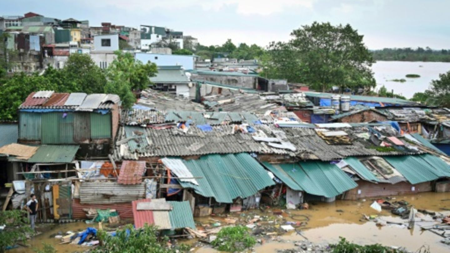 Überschwemmungen in Hanoi