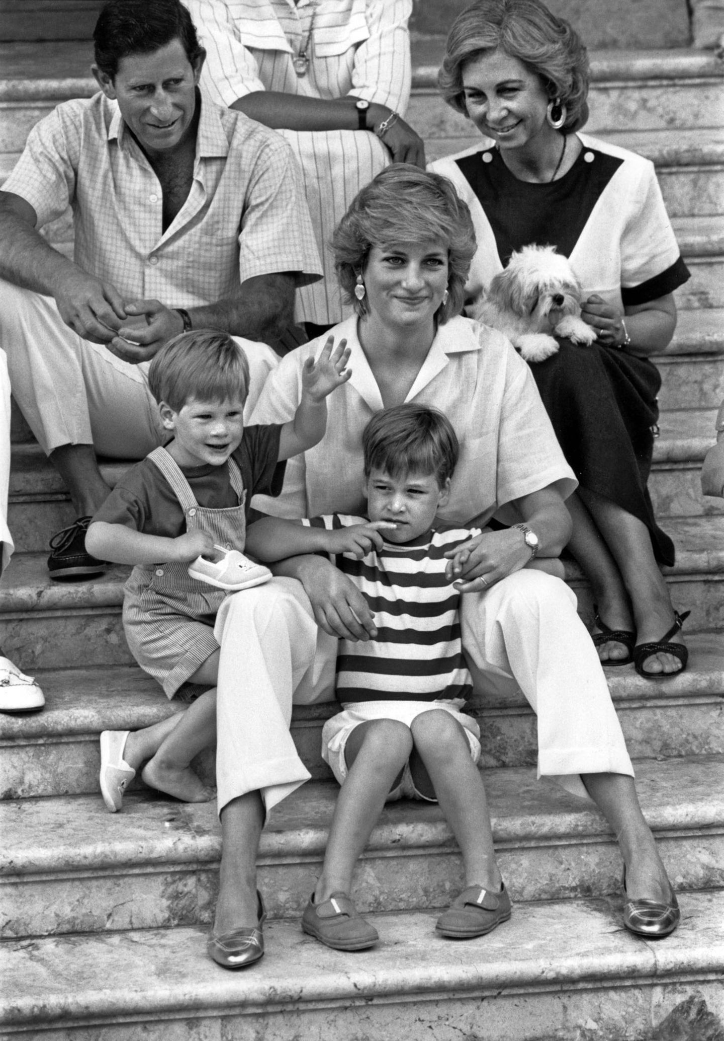 Royal Family in Spanien 1987