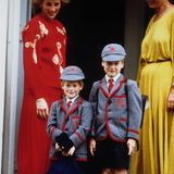 Prinzessin Diana, Prinz Harry und Prinz William