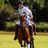 Prinz Harry spielt Polo