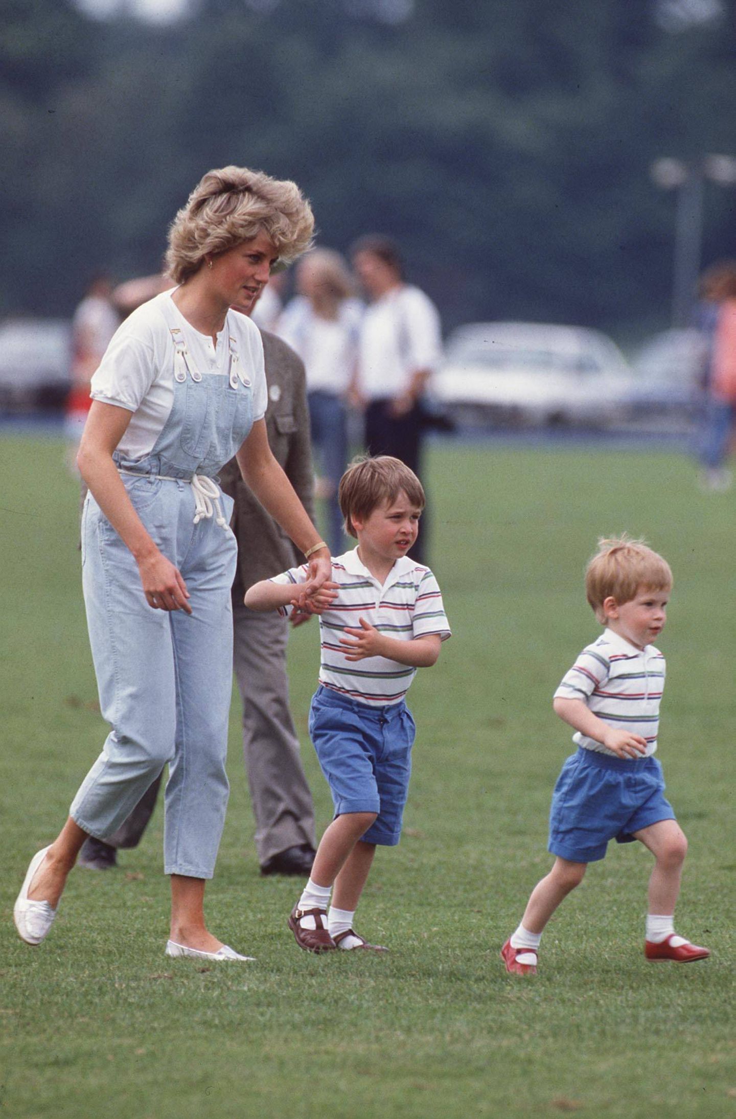 Prinzessin Diana mit William und Harry 1987 Prinzessin Diana mit William und Harry 1987