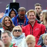 Prinz William, Kate, Prinz Harry 2014