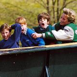 Prinzessin Diana mit William und Harry 1994