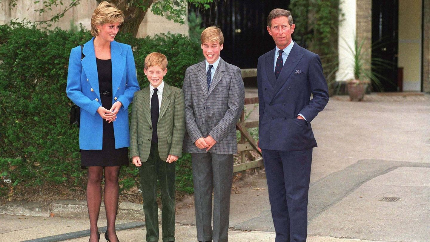 Einschulung von Prinz William Eton