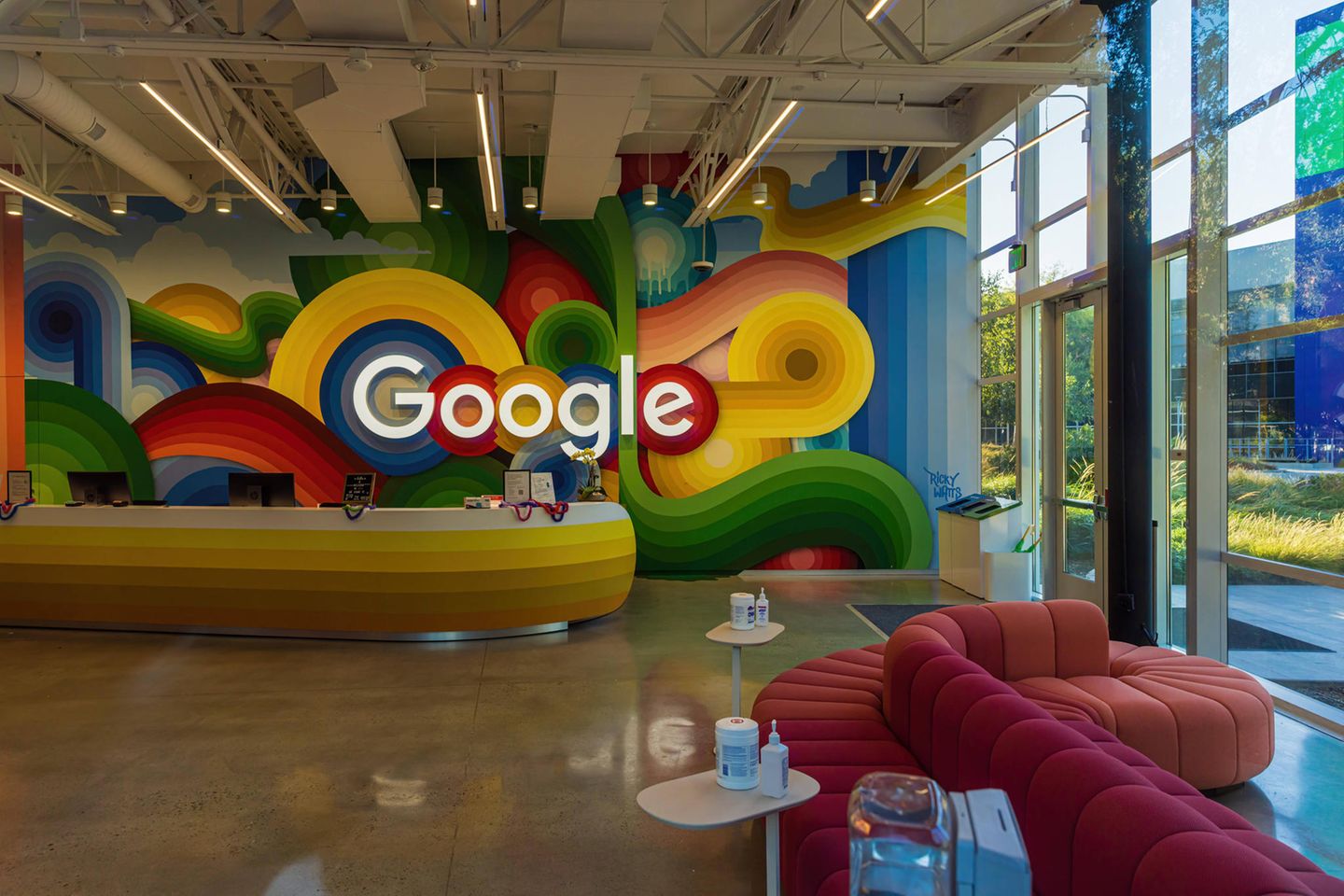 Google-Zentrale in Mountain View