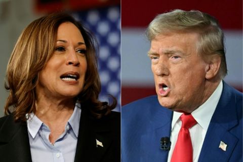 Die Kontrahenten Harris und Trump