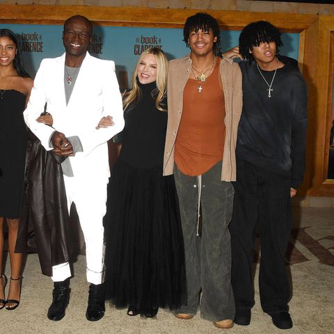 Leni Klum, Lou Samuel, Heidi Klums Ex-Mann Seal, Laura Strayer, Henry Samuel und Johan Riley (v.l.n.r.)