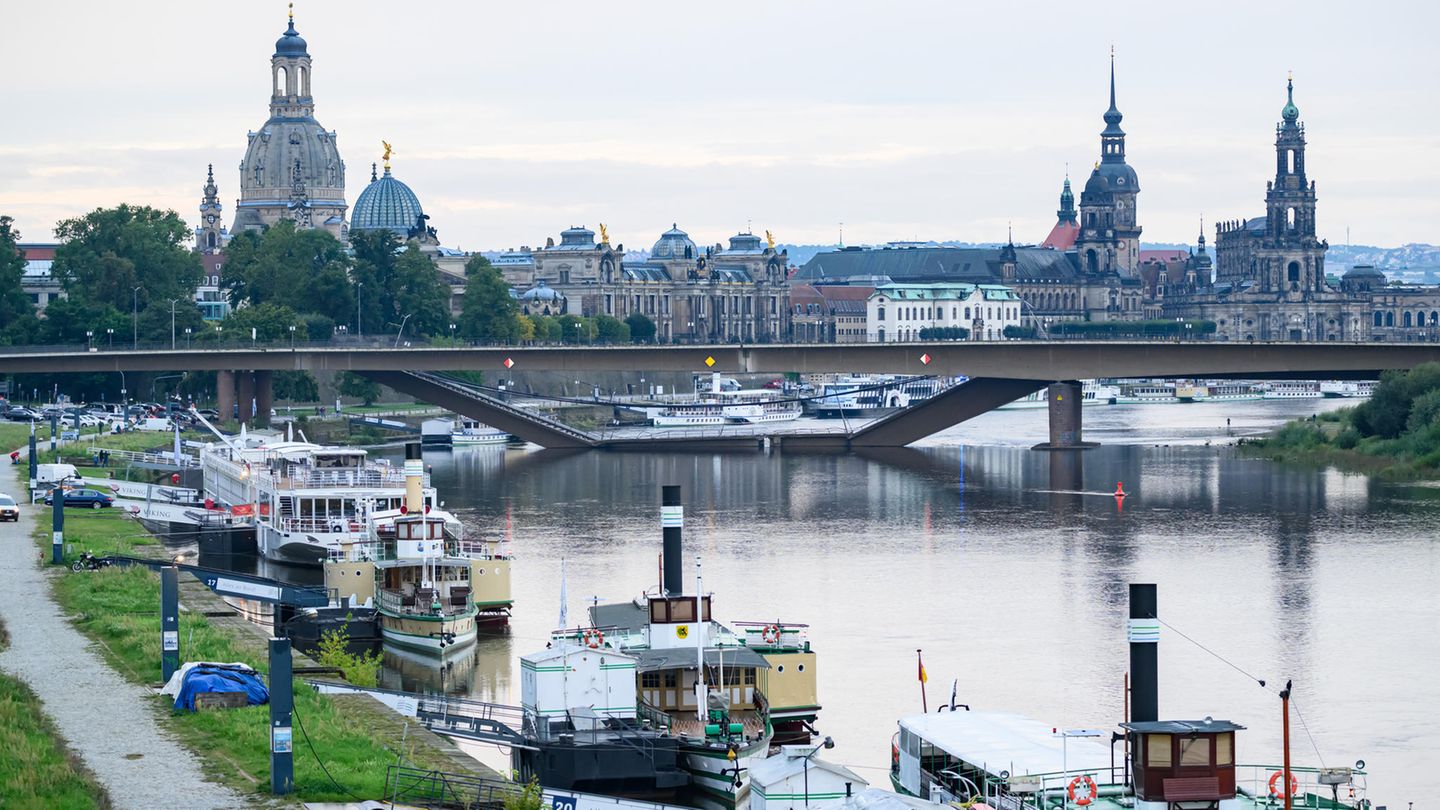Einsturz der Carolabrücke in Dresden
