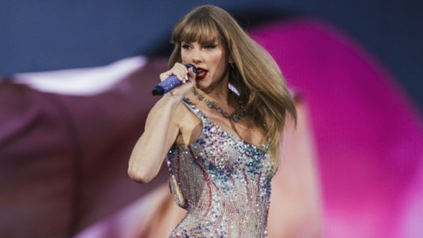 Taylor Swift bei einem Konzert in Lissabon im Mai