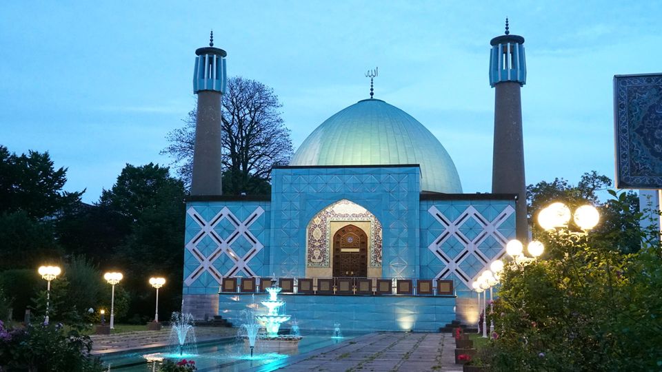 Die Blaue Moschee an der Alster wurde vom Islamischen Zentrum Hamburg betrieben