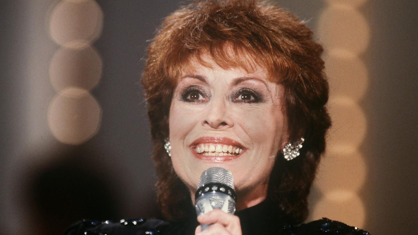 Caterina Valente 1987 bei einem Fernsehauftritt