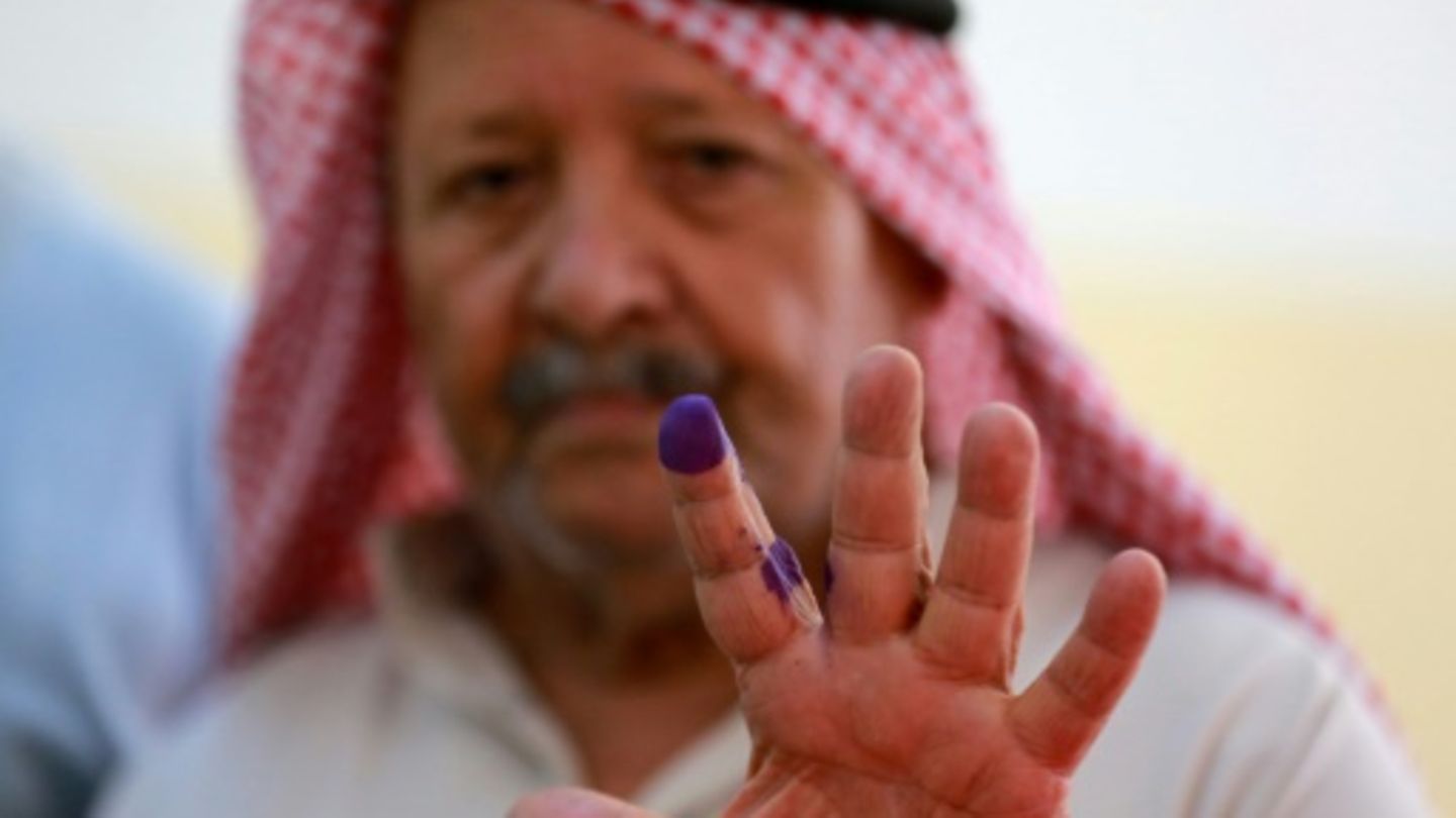 Wähler in Jordanien
