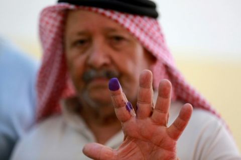 Wähler in Jordanien