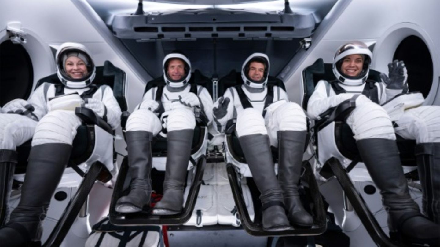 Die Crew der Mission "Polaris Dawn"