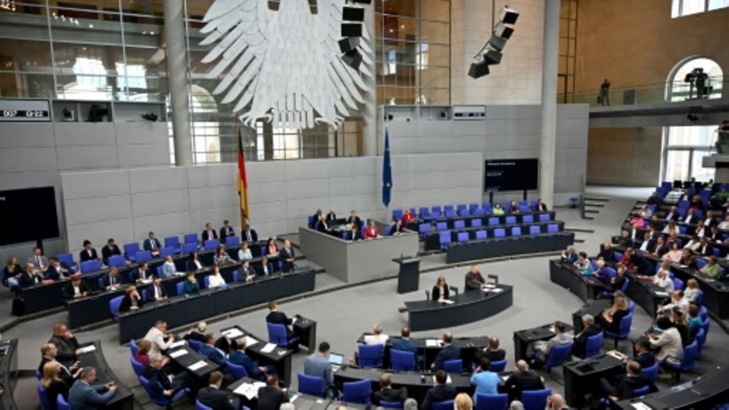 Plenum des Bundestags