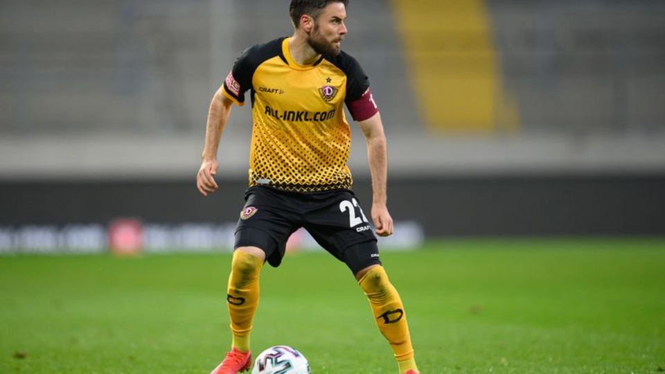 Niklas Kreuzer spielte von 2014 bis 2021 bei Dynamo Dresden. Foto: Robert Michael/dpa-Zentralbild/dpa