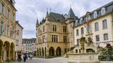 Rathaus in Denzelt in Luxemburg