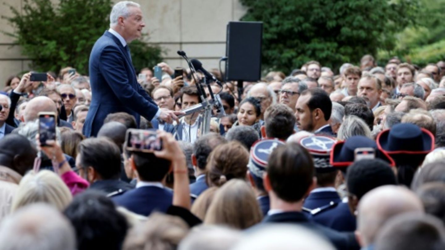 Wirtschaftsminister Bruno Le Maire