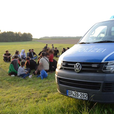 Asylbewerber aus der Türkei und Syrien bei Polizeikontrolle in Sachsen