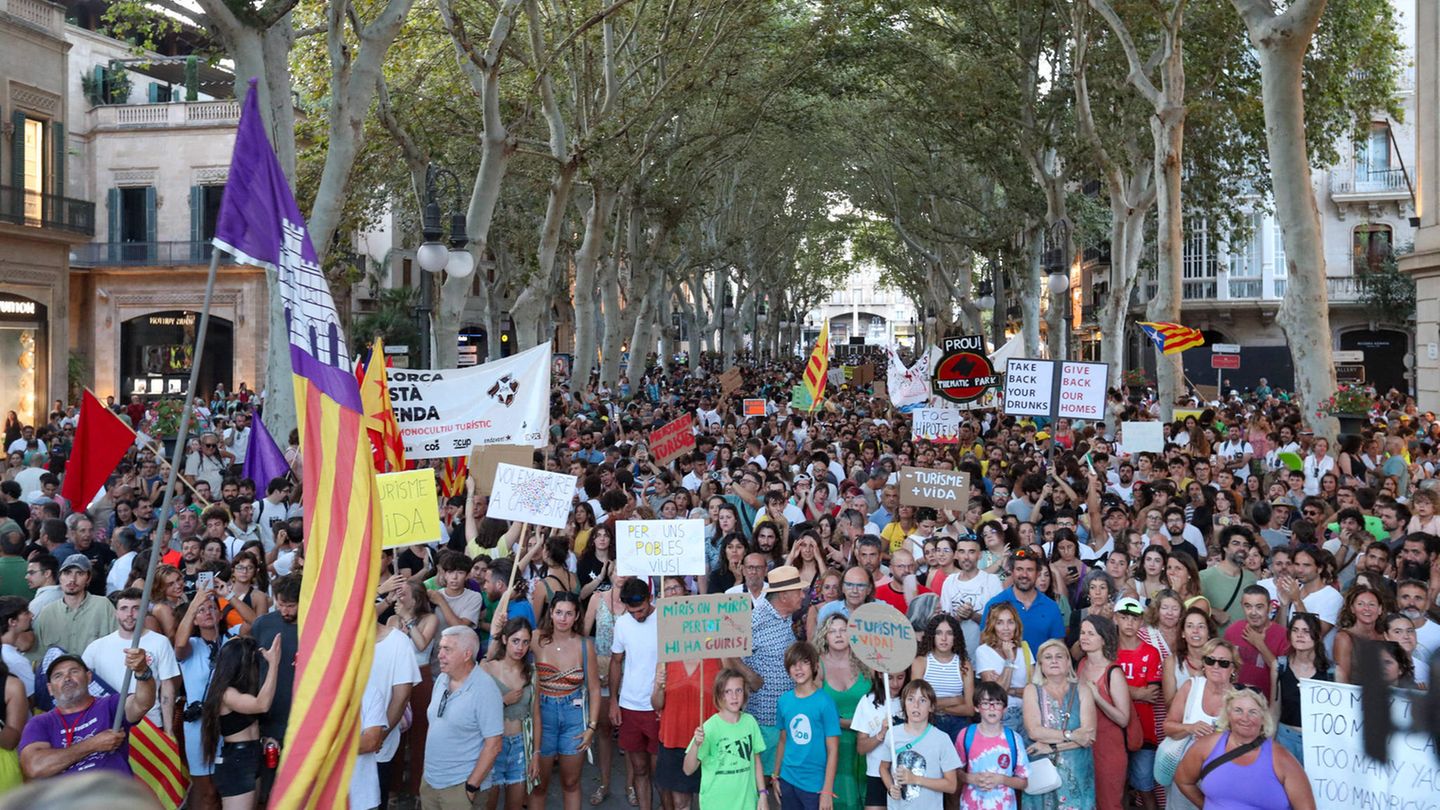 Nur die Eindämmung des Sauftourismus reicht den Anwohnern auf Mallorca nicht. In den vergangenen Monaten gingen Tausende auf die Straße, um für eine Revolution der Branche zu demonstrieren. Laut einer aktuellen Umfrage findet ein Drittel aller Spanier, dass zu viele Touristen in ihre Region kommen.   Die Frage, wie sich die Wirtschaft auf der Insel entwickeln soll, hat mittlerweile weit mehr als eine Ebene. Es geht um Miet- und Immobilienpreise, um ein respektvolles Miteinander zwischen Einheimischen und Urlaubern, und nicht zuletzt um die Umwelt. Schon heute leidet Mallorca im Sommer regelmäßig unter Wasserknappheit. Die Landwirtschaft hat es schwer gegen den Tourismus. Die Fischerei ist massiv zurückgegangen, wohl auch, weil das Meer rund um die Insel von Abwasser verschmutzt wird.   Die Regierung bemüht sich um einen Dialog und einen Kompromiss zwischen den Einheimischen und dem Tourismus, von dem die Insel lebt. Doch wie der aussehen soll, ist noch unklar