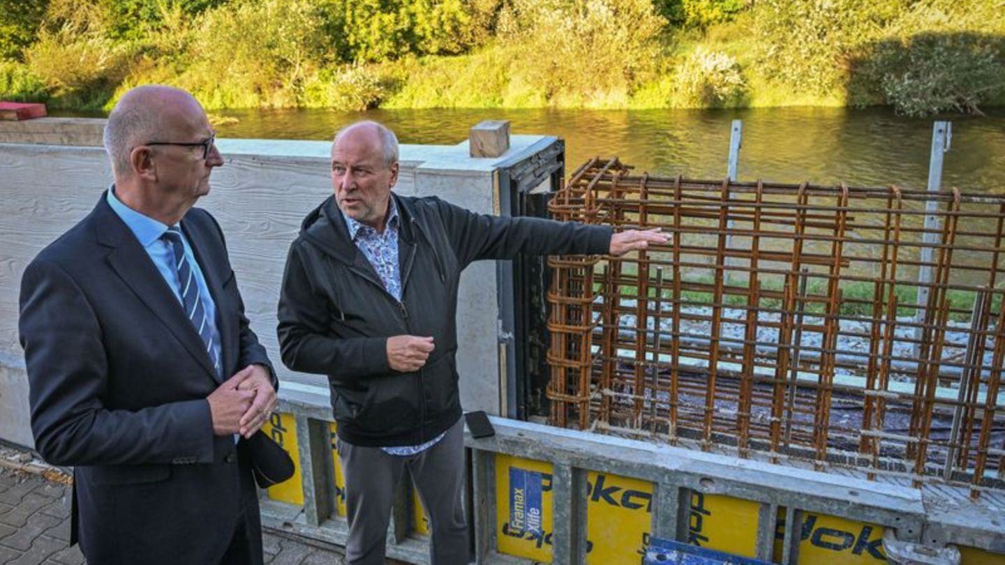 In Brandenburg wurde beim Hochwasserschutz in den vergangenen Jahren deutlich nachgerüstet. Ministerpräsident Dietmar Woidke und