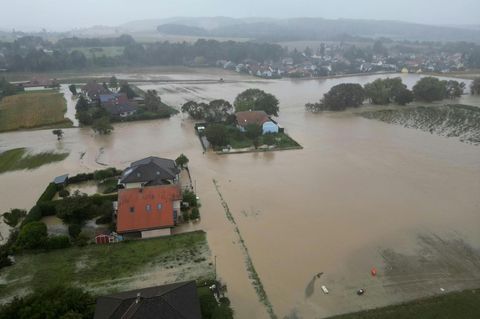 Hochwasser: So ist die Lage in den deutschen Nachbarländern