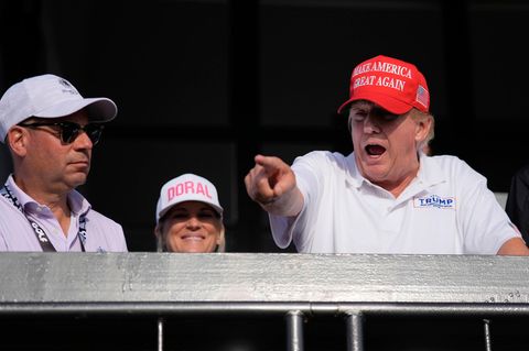 Donald Trump im National Doral Golf Club