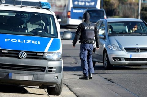 Grenzkontrollen durch Polizei im Saarland