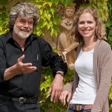 Reinhold Messner mit seiner Tochter Magdalena