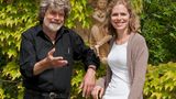Reinhold Messner mit seiner Tochter Magdalena