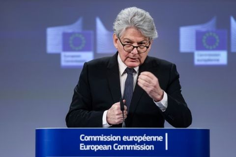 Der bisherige EU-Kommissar Thierry Breton