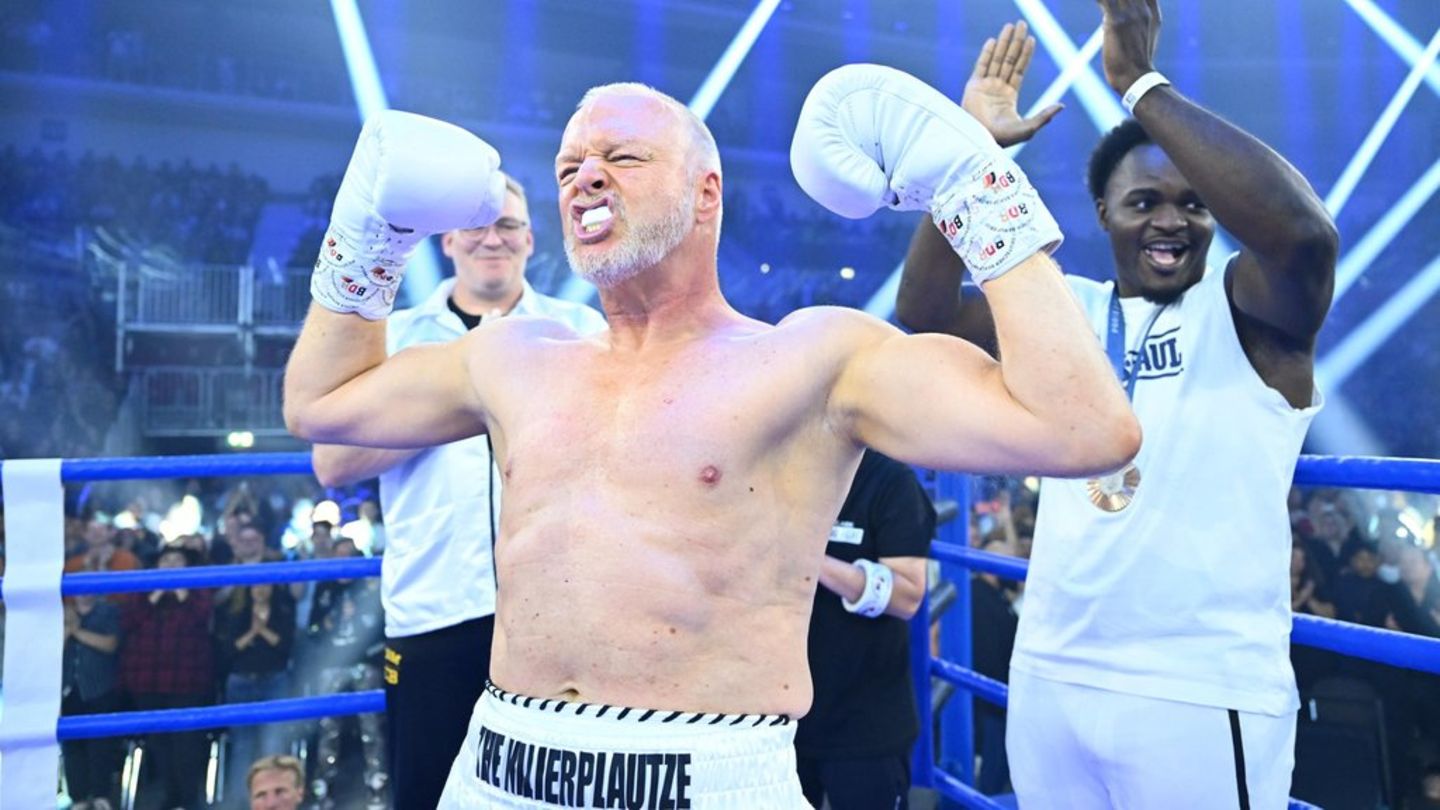After Stefan Raab’s boxing match: Trainer praises his “natural talent”