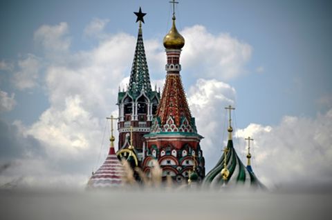 Türme des Kreml in Moskau