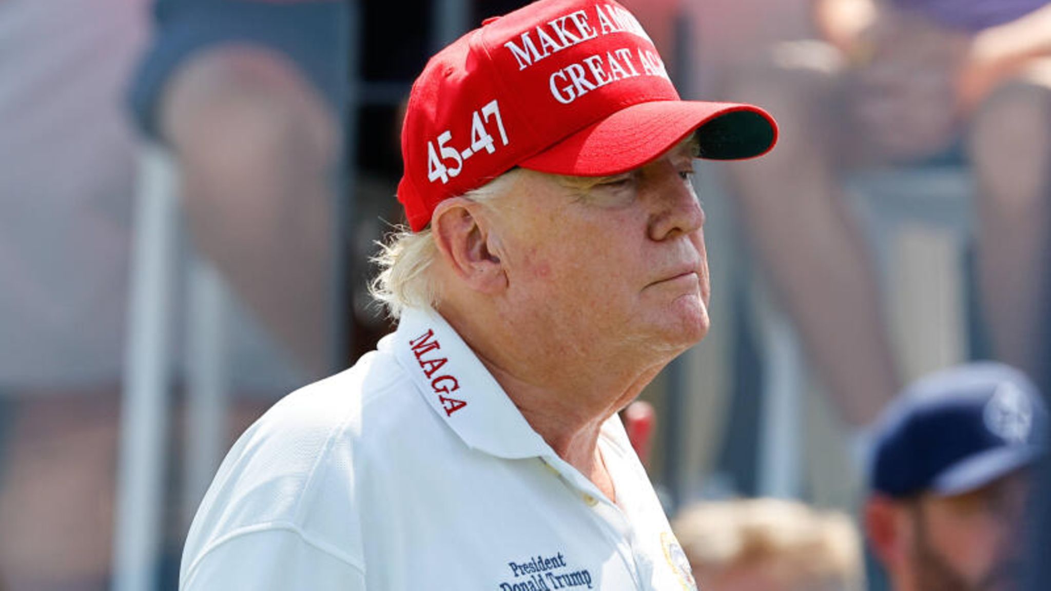 Donald Trump Mitte August in seinem Golfressort in Bedminster im US-Bundesstaat New Jersey