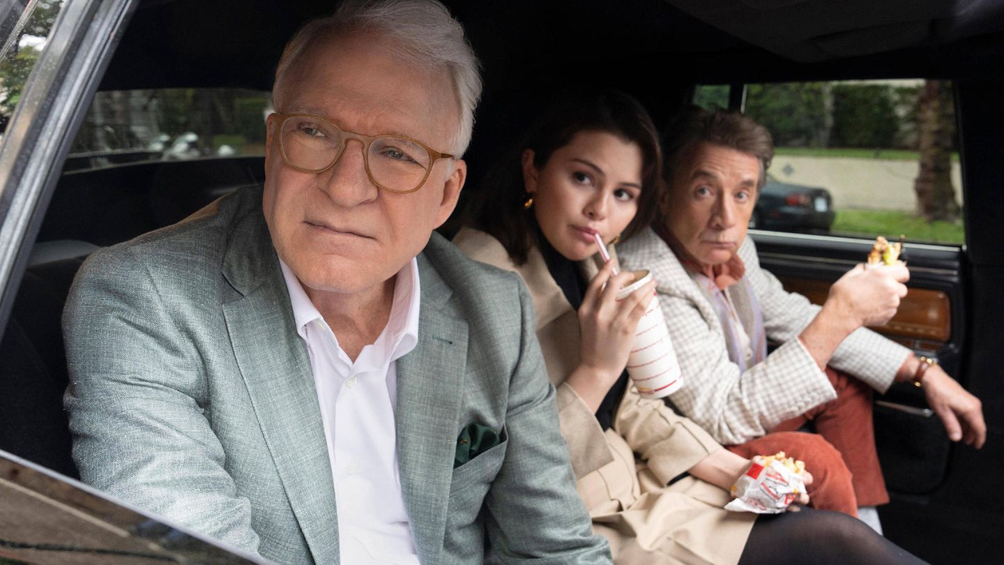 Steve Martin, Selena Gomez und Martin Short
