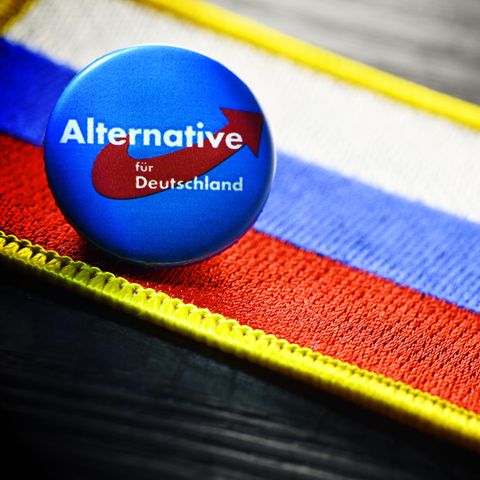 The disinformation campaigns of the Kremlin should also help the AfD