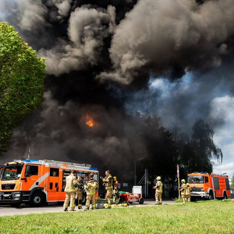 Sabotageakt: Großbrand am Berliner Standort des Rüstungskonzerns Diehl