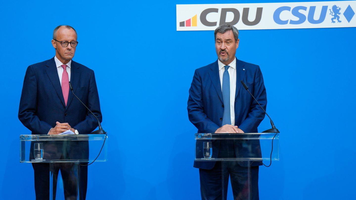 K-Frage in der Union: Die Unterwerfung: Als Söder Merz seine Kehle anbietet