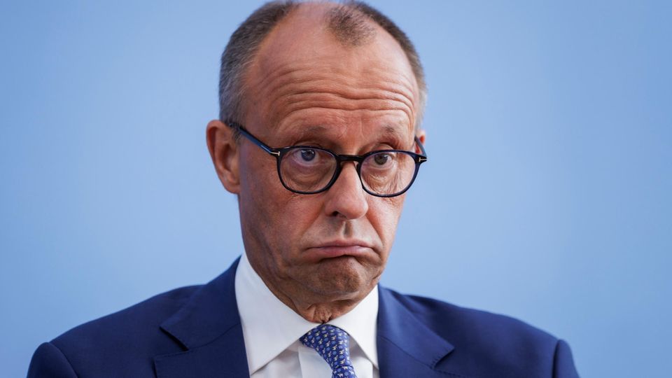 CDU-Chef Friedrich Merz wirkt überfordert