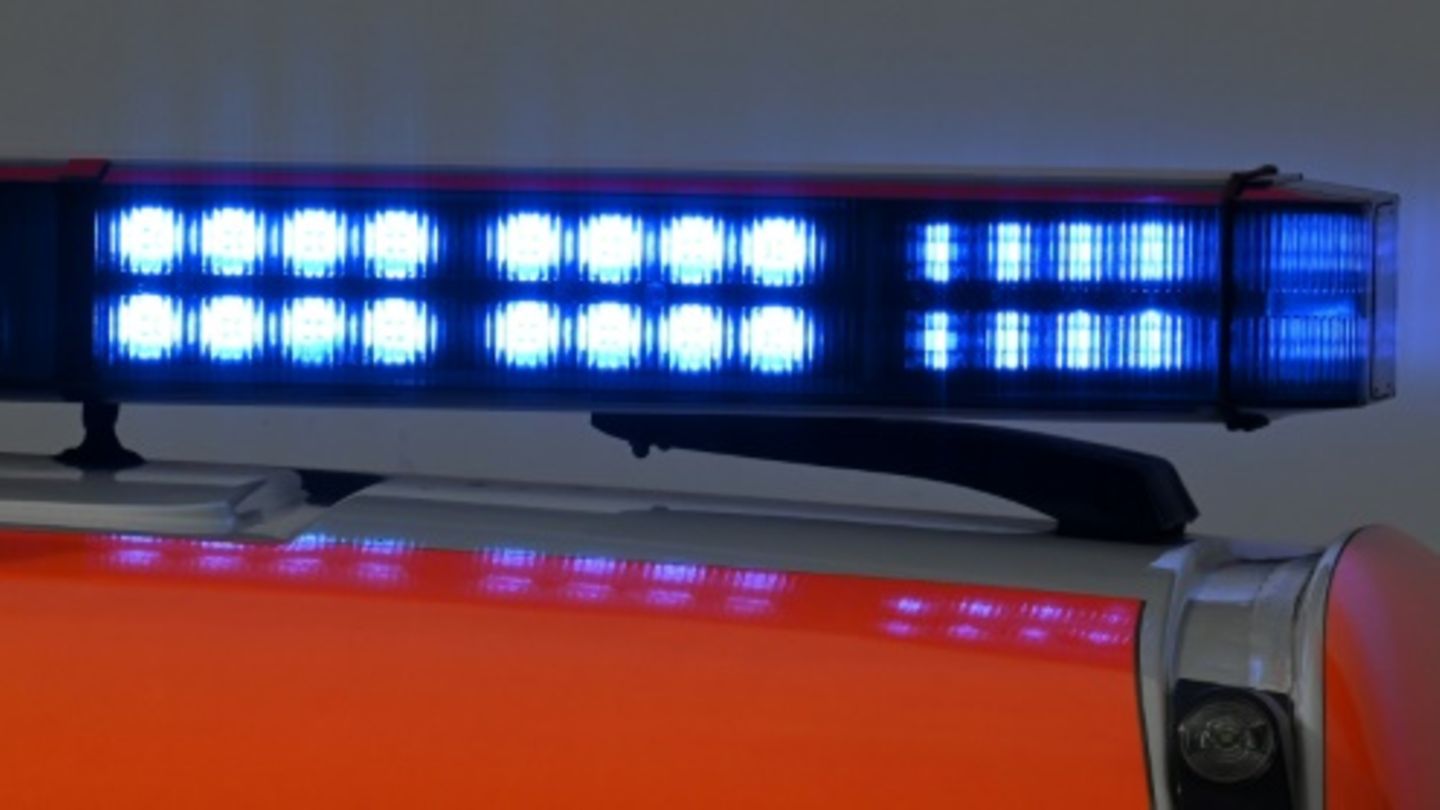Blaulicht an Rettungswagen